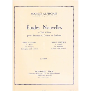 ÉTUDES NOUVELLES POUR TROMPETTE,CORNET ET SAXHORN