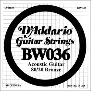 Akusztikus gitárhúr D'Addario BW036