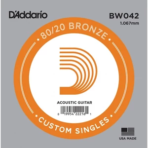 Akusztikus gitárhúr D'Addario  BW042