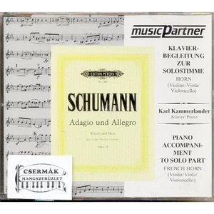 KLAVIERBEGLEITUNG ZUR SOLOSTIMME SCHUMANN  ADAGIO UND ALLEGRO