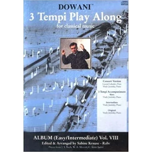 3 TEMPI PLAY ALONG FOR CLASSICAL MUSIC VIII.CD