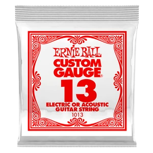 Elektromosgitár húr darab, Ernie Ball plain steel 13