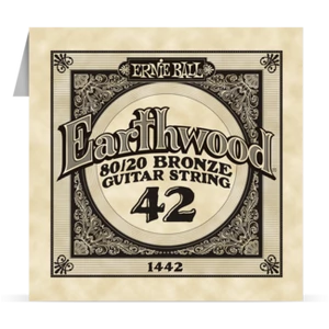 Akusztikusgitár húr darab, Ernie Ball 80/20 bronz 0.42