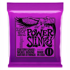 Elektromos gitárhúrkészlet Ernie Ball Power Slinky 11-48