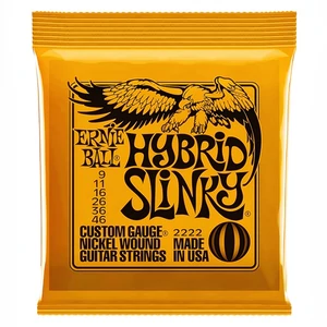 Elektromos gitárhúrkészlet Ernie Ball Hybrid Slinky 09-46