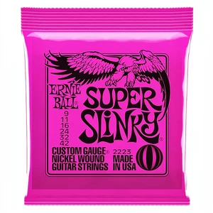 Elektromos gitárhúrkészlet Ernie Ball super slinky 09-42