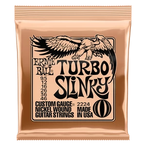 Elektromosgitár húrkészlet, Ernie Ball nickel wound turbo slinky 9.5-46