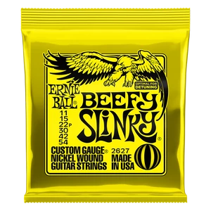 Elektromos gitárhúrkészlet Ernie Ball beefy slinky 11-54