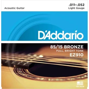 Akusztikus gitárhúrkészlet D'addario 11-52