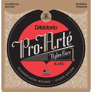 Klasszikus gitárhúrkészlet D'addario EJ45