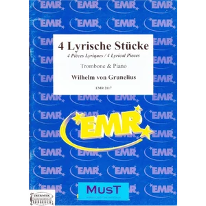 4 LYRISCHE STÜCKE TROMBONE & PIANO