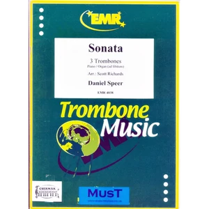 SONATA 3 TROMBONES & PIANO/ORGAN (AD LIBITUM)