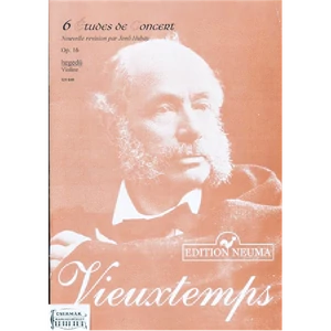 6 ÉTUDES DE CONCERT OP.16. NOUVELLE-REVISION PAR JENŐ HUBAY  Vonós