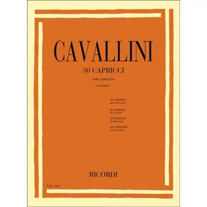 Cavallini, Ernesto, 30 Capricci Per Clarinetto