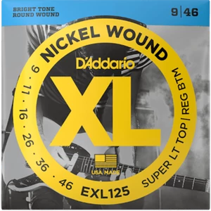 Elektromos gitárhúrkészlet D'Addario 009-046