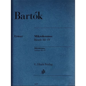 Bartók Mikrokosmos III-IV. Urtext G. Henle Verlag