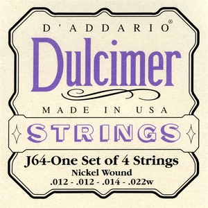 Dulcimer húrkészlet D'addario J64