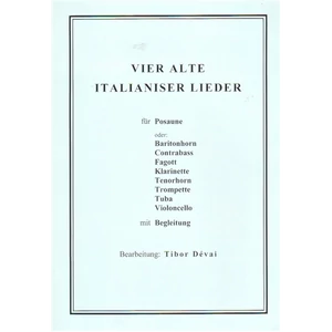 VIER ALTE ITALIANISER LIEDER