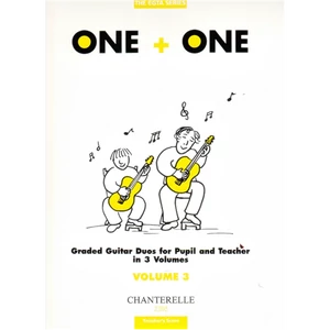 ONE+ONE GRADED GUITAR DUOS 3.FOR PUPIL AND TEACHER IN 3 VOLUMES