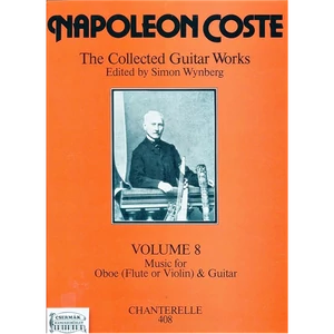 COLLECTED GUITAR WORKS 8. MUSIC FOROBOE (FLUTE OR VIOLIN) & GUITAR