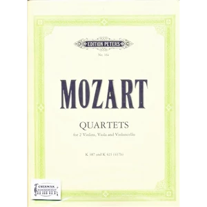 QUARTETS FOR 2 VIOLINS,VIOLA AND VIOLONCELLO  K 387 AND K 421 (417B)