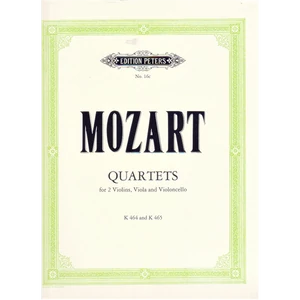 QUARTETS FOR 2 VIOLINS,VIOLA AND VIOLONCELLO  K 464 AND K 465.