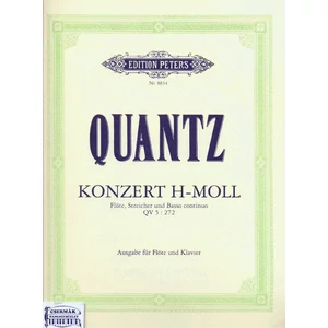 KONZERT H-MOLL QV 5:272 FLÖTE,STREICHER UND BASSO CONTINUO