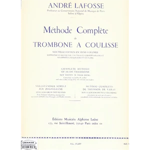 MÉTHODE COMPLÉTE DE TROMBONE A COULISSE