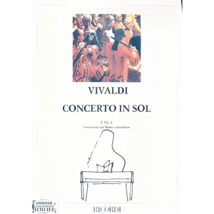 CONCERTO IN SOL F VI,8. TRASCRIZIONE PER FLAUTO E PIANOFORTE