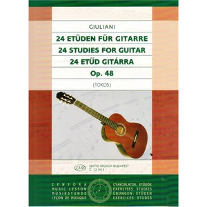 24 ETŰD GITÁRRA OP.48.