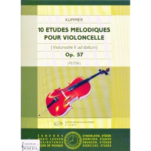 10 ÉTUDES MÉLODIQUES (II.GORDONKA AD LIB.)  OP.57.