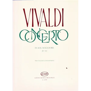 CONCERTO G-DÚR OP.3.NO.3.RV 310.HEGEDŰRE,VONÓSOKRA ÉS BASSO CONTINUÓRA