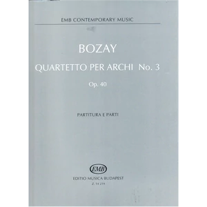 QUARTETTO PER ARCHI NO.3.OP.40.