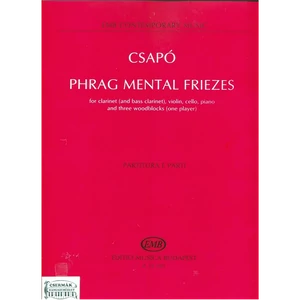 PHRAG MENTAL FRIEZES  FOR CLARINET(AND BASS CLARINET),VIOLIN,CELLO,PI