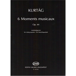 6 MOMENTS MUSICAUX OP.44. VONÓSNÉGYESRE