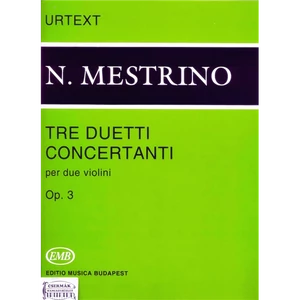 TRE DUETTI CONCERTANTI OP.3. PER DUE VIOLINI