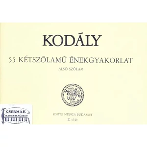 Kodály Zoltán, 55 kétszólamú énekgyakorlat