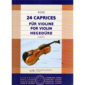 Rode, 24 Caprices For Violin