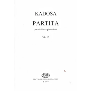 PARTITA OP.14. HEGEDŰRE ÉS ZONGORÁRA