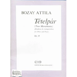 TÉTELPÁR OP.18 OBOÁRA ÉS ZONGORÁRA