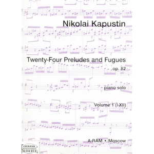 TWENTY-FOUR PRELUDES AND FUGUES OP.82.VOL.1.(I-XII)