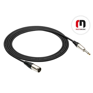 Mikrofonkábel Model XLRM - jack 6.3, 3m Economic Mic 