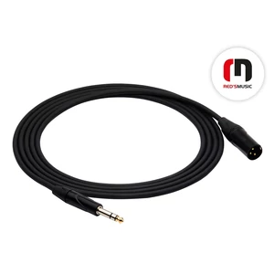 Mikrofonkábel XLR M - jack sztrtreo 6.3 Standard Mic 3m