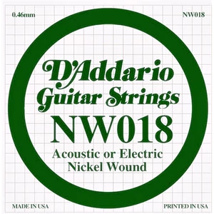 Elektromos gitárhúr D'Addario NW018