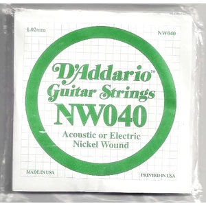 Elektromos gitárhúr D'Addario NW040