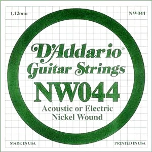 Elektromos gitárhúr D'Addario NW044