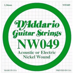 Elektromos gitárhúr D'Addario NW049