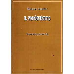 II.VONÓSNÉGYES OP.114. PARTITÚRA ÉSSZÓLAMOK