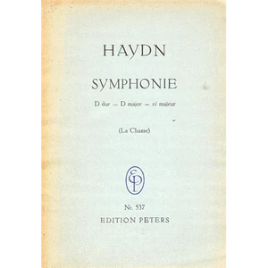 SYMPHONIE D-DUR (A) NO.73.LE CHASSESTUDY SCORES