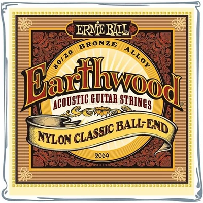 Klasszikusgitár húrkészlet Ernie Ball  ball end